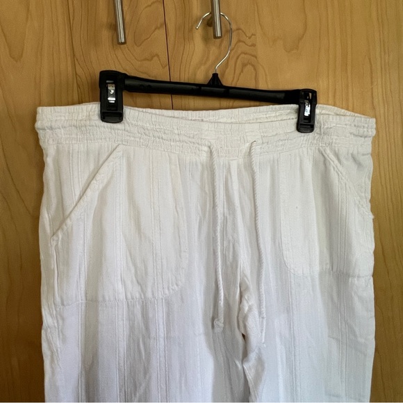 Billabong White beach pants size XL - Picture 5 of 6